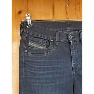 Diesel Ronhoir Regular Bootcut Stretch Women Jeans Zip Fly 29x32 Made In ITALY